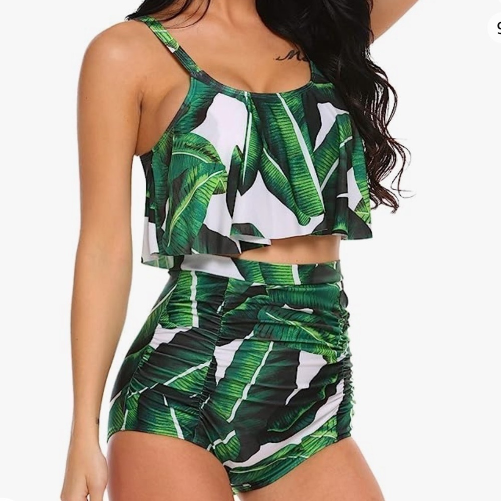 Adome high waisted bikini XXL nwot